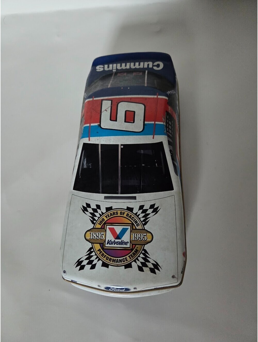 1995 Valvoline Limited Edition Car Tin Nascar Mark Martin With Trading Cards